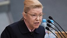 Депутат Елена Мизулина на пленарном заседании Государственной Думы РФ. Архивное фото Депутат Елена Мизулина на пленарном заседании Государственной Думы РФ. Архивное фото