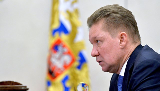 Миллер сообщил о рекордной доле Газпрома на рынке Европы