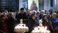 Поминальная служба по жертвам авиакатастрофы А321 в Санкт-Петербурге. Архивное фото Поминальная служба по жертвам авиакатастрофы А321 в Санкт-Петербурге. Архивное фото