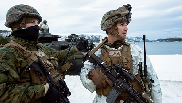 В Норвегию прибыли американские военные для участия в учениях