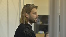 Глеб Грозовский в Октябрьском районном суде Санкт-Петербурга. Архивное фото Глеб Грозовский в Октябрьском районном суде Санкт-Петербурга. Архивное фото