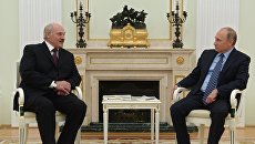 Президент РФ Владимир Путин и президент Белоруссии Александр Лукашенко. Архивное фото Президент РФ Владимир Путин и президент Белоруссии Александр Лукашенко. Архивное фото