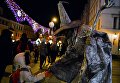 Парад магов и чародеев на рождественской ярмарке во Вроцлаве Парад магов и чародеев на рождественской ярмарке во Вроцлаве