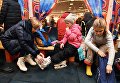 Посетители на открытии ГУМ-Катка на Красной площади Посетители на открытии ГУМ-Катка на Красной площади