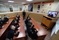Курсанты Тихоокеанского высшего военно-морского училища имени С.О. Макарова во Владивостоке смотрят трансляцию выступления президента России Владимира Путина с ежегодным посланием к Федеральному Собранию РФ. 1 декабря Курсанты Тихоокеанского высшего военно-морского училища имени С.О. Макарова во Владивостоке смотрят трансляцию выступления президента России Владимира Путина с ежегодным посланием к Федеральному Собранию РФ. 1 декабря