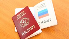 Паспорт ЛНР. Архивное фото Паспорт ЛНР. Архивное фото