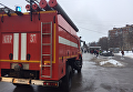 Дым у метро Коломенское, где раздался хлопок. 22 декабря 2016 Дым у метро Коломенское, где раздался хлопок. 22 декабря 2016