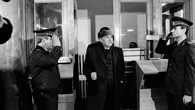 Отставка Михаила Горбачева с поста президента СССР