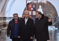 Мэр Москвы Сергей Собянин и начальник Московского метрополитена Дмитрий Пегов на станции метро Фрунзенская Мэр Москвы Сергей Собянин и начальник Московского метрополитена Дмитрий Пегов на станции метро Фрунзенская