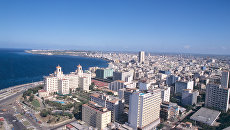 Вид города Гаваны. Архивное фото Вид города Гаваны. Архивное фото