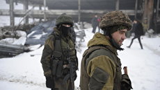 Бойцы ополчения Донецкой народной республики. Архивное фото Бойцы ополчения Донецкой народной республики. Архивное фото