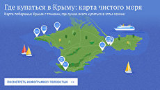 Где купаться в Крыму: карта чистого моря Где купаться в Крыму: карта чистого моря
