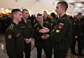 Зрители перед выступлением нового состава ансамбля песни и пляски Российской армии имени А. В. Александрова в Центральном академическом театре Российской армии в Москве Зрители перед выступлением нового состава ансамбля песни и пляски Российской армии имени А. В. Александрова в Центральном академическом театре Российской армии в Москве