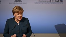 Ангела Меркель на конференции по безопасности в Мюнхене Ангела Меркель на конференции по безопасности в Мюнхене