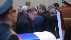 Председатель комитета СФ по международным делам Константин Косачев на церемонии прощания с постоянным представителем РФ при ООН Виталием Чуркиным Председатель комитета СФ по международным делам Константин Косачев на церемонии прощания с постоянным представителем РФ при ООН Виталием Чуркиным