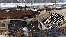 Обрушение строящегося тоннеля на Калужском шоссе Обрушение строящегося тоннеля на Калужском шоссе