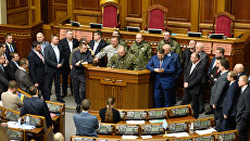Заседание Верховной рады Украины. Архивное фото Заседание Верховной рады Украины. Архивное фото