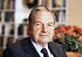 Американский миллиардер Дэвид Рокфеллер, 1981 Американский миллиардер Дэвид Рокфеллер, 1981