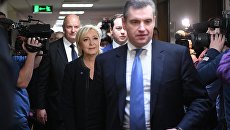 Кандидат в президенты Франции Марин Ле Пен в Госдуме РФ. 24 марта 2017 Кандидат в президенты Франции Марин Ле Пен в Госдуме РФ. 24 марта 2017