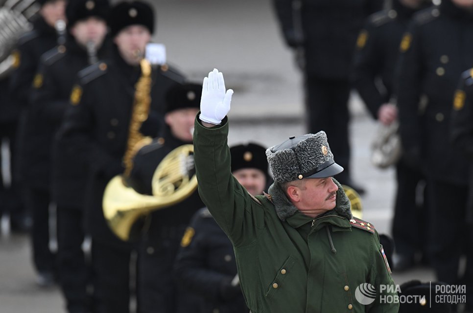 Совместная тренировка пеших парадных расчетов войск Московского гарнизона и механизированной колонны к участию в военном параде на Красной площади 9 мая 2017 года Совместная тренировка пеших парадных расчетов войск Московского гарнизона и механизированной колонны к участию в военном параде на Красной площади 9 мая 2017 года
