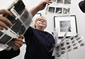 Анна Халдей, дочь знаменитого фотографа на открытии фотовыставки Евгений Халдей. Ретроспектива в Мультимедиа Арт Музее Анна Халдей, дочь знаменитого фотографа на открытии фотовыставки Евгений Халдей. Ретроспектива в Мультимедиа Арт Музее