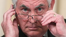 Государственный секретарь США Рекс Тиллерсон во время визита в Москву. 12 апреля 2017 года Государственный секретарь США Рекс Тиллерсон во время визита в Москву. 12 апреля 2017 года