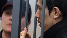 Предполагаемый организатор теракта в метро Петербурга Аброр Азимов на заседании в Басманном суде Москвы. Архивное фото Предполагаемый организатор теракта в метро Петербурга Аброр Азимов на заседании в Басманном суде Москвы. Архивное фото
