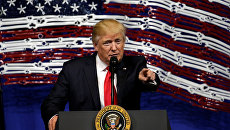 Президент США Дональд Трамп. 18 апреля 2017 года Президент США Дональд Трамп. 18 апреля 2017 года