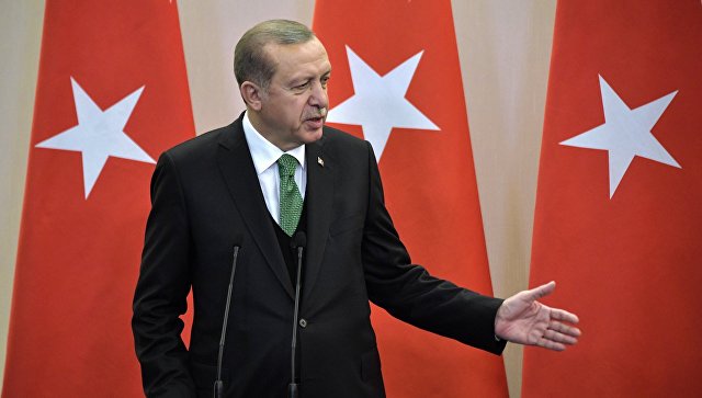 Президент Турции Реджеп Тайип Эрдоган. Архивное фото