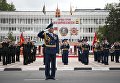 Музыканты военного оркестра во время военного парада, посвященного 72-й годовщине Победы в Великой Отечественной войне 1941-1945 годов, в Новороссийске Музыканты военного оркестра во время военного парада, посвященного 72-й годовщине Победы в Великой Отечественной войне 1941-1945 годов, в Новороссийске