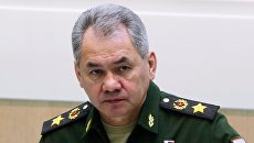 Министр обороны РФ Сергей Шойгу. Архивное фото Министр обороны РФ Сергей Шойгу. Архивное фото