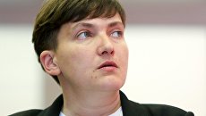 Депутат Верховной рады Украины Надежда Савченко. Архивное фото Депутат Верховной рады Украины Надежда Савченко. Архивное фото