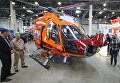Лёгкий многоцелевой вертолёт Ансат на X международной выставке вертолетной индустрии HeliRussia в Международном выставочном центре Крокус Экспо в Москве Лёгкий многоцелевой вертолёт Ансат на X международной выставке вертолетной индустрии HeliRussia в Международном выставочном центре Крокус Экспо в Москве