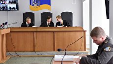 Заседание Оболонского суда Киева по делу бывшего президента Украины Виктора Януковича. Архивное фото Заседание Оболонского суда Киева по делу бывшего президента Украины Виктора Януковича. Архивное фото