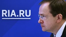Министр культуры РФ Владимир Мединский. Архивное фото Министр культуры РФ Владимир Мединский. Архивное фото