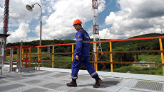 Комплекс подготовки и транспортировки газа. Архивное фото Комплекс подготовки и транспортировки газа. Архивное фото