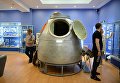 Спускаемый аппарат космического корабля Союз в музее истории космодрома Байконур Спускаемый аппарат космического корабля Союз в музее истории космодрома Байконур