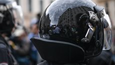 Полицейские на Тверской улице в Москве во время несанкционированной акции. Архивное фото Полицейские на Тверской улице в Москве во время несанкционированной акции. Архивное фото
