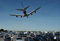 Самолет Airbus A380 на Международном авиасалоне Ле Бурже - 2017 во Франции Самолет Airbus A380 на Международном авиасалоне Ле Бурже - 2017 во Франции