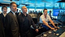 Владимир Путин и председатель правления ПАО Газпром Алексей Миллер. 23 июня 2017 Владимир Путин и председатель правления ПАО Газпром Алексей Миллер. 23 июня 2017