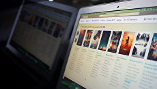 Интернет-сайт с видеоконтентом. Архивное фото Интернет-сайт с видеоконтентом. Архивное фото