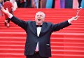 Лидер ЛДПР Владимир Жириновский на церемонии закрытия 39-го Московского международного кинофестиваля Лидер ЛДПР Владимир Жириновский на церемонии закрытия 39-го Московского международного кинофестиваля