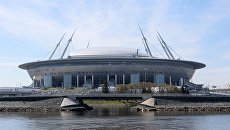 Стадион Санкт-Петербург Арена. Архивное фото Стадион Санкт-Петербург Арена. Архивное фото