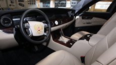 Салон макета автомобиля, разработанного в рамках проекта Кортеж Салон макета автомобиля, разработанного в рамках проекта Кортеж