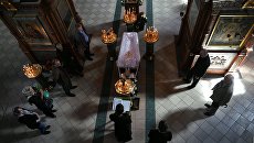 Церемония прощания с художником Ильей Глазуновым в соборе Сретенского монастыря Церемония прощания с художником Ильей Глазуновым в соборе Сретенского монастыря