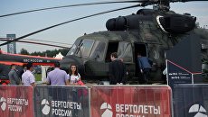 Военно-транспортный вертолет Ми-17. Архивное фото Военно-транспортный вертолет Ми-17. Архивное фото