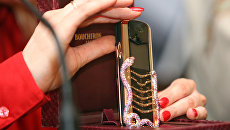 Презентация телефона Vertu. Архивное фото Презентация телефона Vertu. Архивное фото