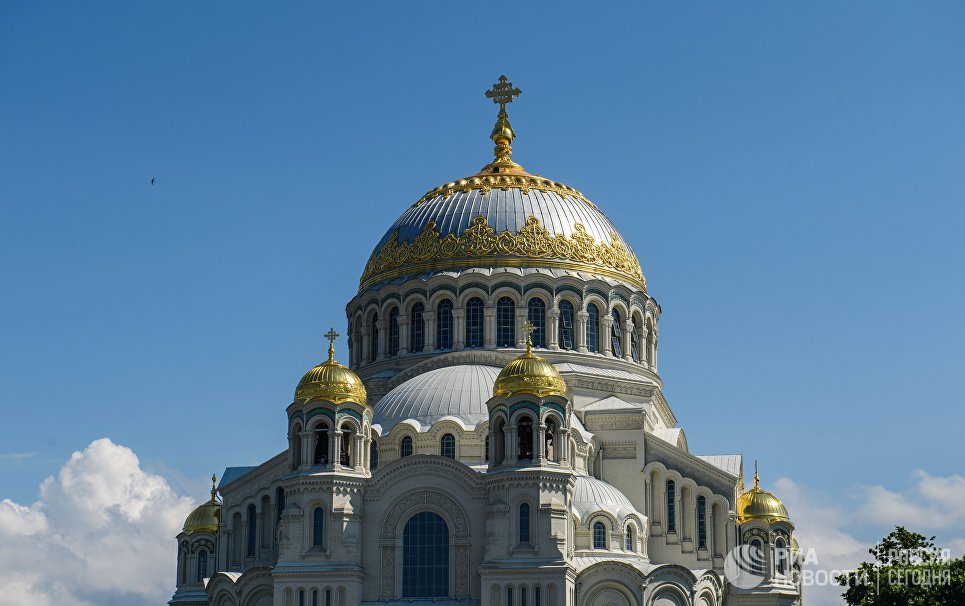 Никольский морской собор в кронштадте фото