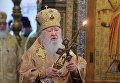 Патриарший наместник Московской епархии, митрополит Крутицкий и Коломенский Ювеналий на богослужении в Успенском соборе Московского Кремля в День крещения Руси Патриарший наместник Московской епархии, митрополит Крутицкий и Коломенский Ювеналий на богослужении в Успенском соборе Московского Кремля в День крещения Руси