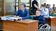 Антон Мамаев в Московском городском суде Антон Мамаев в Московском городском суде